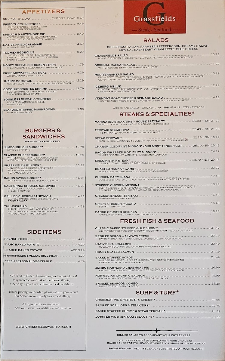 Grassfields Menu - Image 2