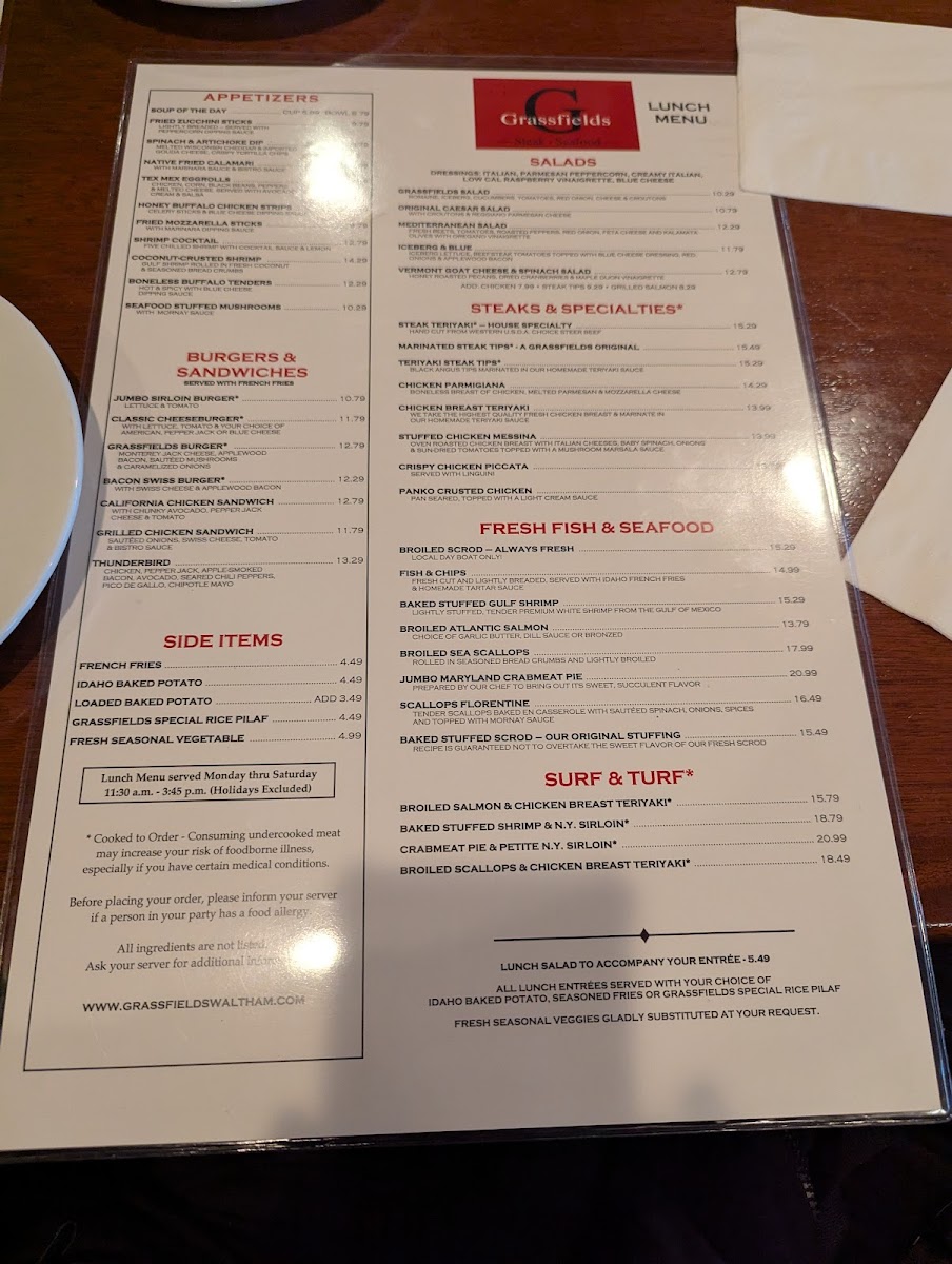 Grassfields Menu - Image 6